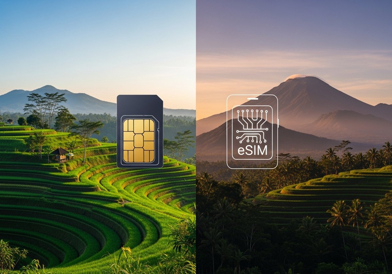 Best SIM Card for Bali: eSIM vs Physical SIM Guide