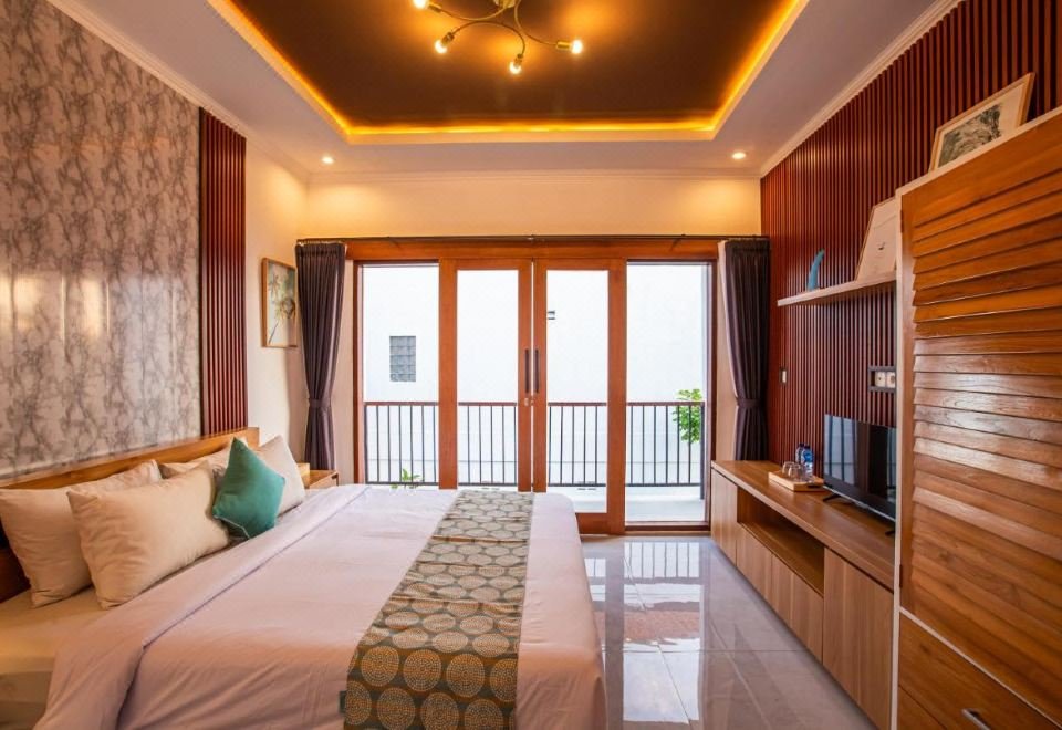 Surf Lodge Canggu twin pools with garden loungers