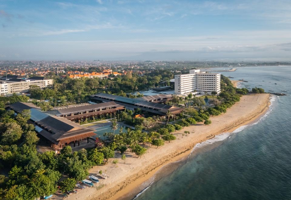 The Meru Sanur beachfront