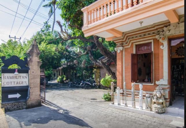 Rambutan Hotel surrounded by tropical gardens